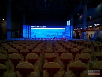 LED电子显示屏租赁现场效果图展示